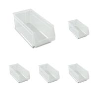 Tayg 253348 - Gaveta apilable nº 53, Tranparente, 336 x 160 x 130 mm (Paquete de 5)