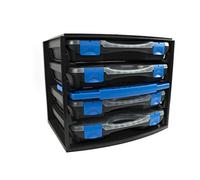 Tayg 301551 Multibox con 4 estuches con separadores móviles 22, 335 x 250 x 275 mm