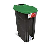 Tayg Cubo con pedal 433030 Eco, negro y verde