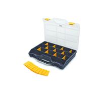 Tayg Estuche organizador 46-26 con separadores móviles Azul/Transparente/Amarillo 378x290x61 mm