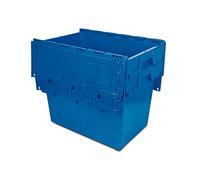 Tayg 6434-T Euro-caja con tapa para almacén y transporte, 600x400x340 mm