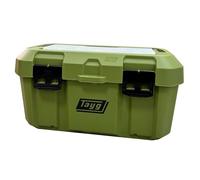 Tayg Caja Herramientas 46 Verde - Estuche Exterior Extraíble, Cierres Metálicos en Acero, Bandeja Interior Extraible, Soporta hasta 120 kg, Caja Herramientas Vacia Polipropileno, 500 x 279 x 254 mm