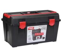 Tayg Caja herramientas plástico n. 32, Negro, 480 x 258 x 255 mm
