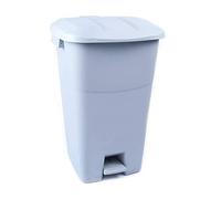 Tayg - Contenedor de residuos 60 litros con Pedal, Base Gris y Tapa Gris