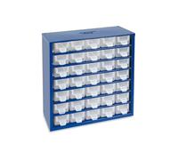 Tayg Organizador de Tornillos 35 Cajones - Clasificador Tornillos, Gavetas Organizadoras, Modulo Metalico Clasificador, Cajonera de Taller, Caja Herramientas, Organizador Herramientas, 305x145x328 mm
