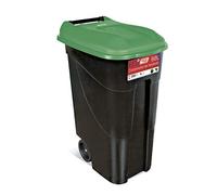 Tayg Tapa Verde Contenedor de residuos 80 litros con Base Negra