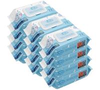 Tayko Toallitas Húmedas Refrescantes, 864 toallitas para Uso Diario, con Aloe Vera y Tapa Rígida, Hipoalergénicas y Sin Alcohol (12, 864 toallitas)