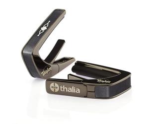 Taylor Cejilla negra con acabado cromado - Serie 300 Marcador de diapasón de piedras preciosas