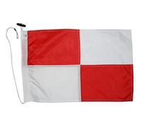 Taylor Hizo Productos 93276 Código U Bandera, 12 x 45,72 cm