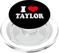 Taylor - I Heart Taylor - I Love Taylor PopSockets PopGrip para MagSafe