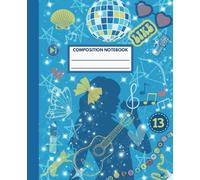 Taylor-Inspired Composition Notebook: The Perfect Gift for Taylor Fans of All Ages! Wide Ruled, Cute Blue Design, 110 Pages, 7.5 x 9.25 in - Ideal for School, College, Journaling, and Everyday Notes.