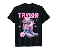 Taylor Outfit - Camisa de vaquera rosa discoteca para mujeres y adolescentes Camiseta
