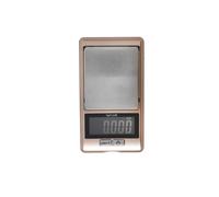 Taylor Pro Báscula de Precisión con 0.01g de Precisión de Bolsillo, Plástico y Acero Inoxidable en Caja de Regalo 500g / 16oz Rosa Dorado