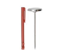 Taylor Pro Termómetro de Cocina de Lectura Instantánea sin Pilas de Acero Inoxidable para Carne y Pescado, 14cm