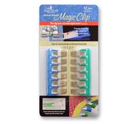 Taylor Sevilla Clips mαgicos extra pequeρos para coser y acolchar - Paquete de 12 clips - Suministros y nociones para acolchar - Accesorios y sum