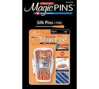 Taylor Seville Magic Pins - Silk Fine-Peach Orange 100/Pkg