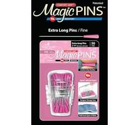 Taylor Seville Originals - Taylor Seville Originals Comodidad Agarre Calor Resistente Fine (0.5 x 56mm) Extra Largo Magic Alfileres - 50 Piezas