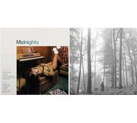 Taylor Swift Albums 2-Pack : Midnights [Jade Green Edition] & folklore ["in the trees" Edition]