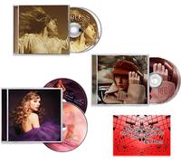 Taylor Swift CD Collection: Taylor's Versions Complete (Fearless, Red, Speak Now) + Including Bonus Art Card