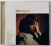 TAYLOR SWIFT CD MIDNIGHTS MAHOGANY DISC SEALED 2022