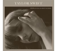 Taylor Swift Official 2026 12 X 24 Inch (Hanging) Monthly Square Wall Calendar