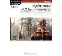 Taylor Swift – Selections from Folklore & Evermore – Viola Play-Along con audio online (Hal Leonard)