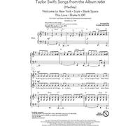 Taylor Swift: Songs from the Album 1989 - 2 Part Choir - CHORAL SCORE