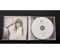 Taylor Swift - Taylor Swift Signed CD Cover Framed: PSA/DNA Authenticated The Tortured Poets Department