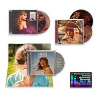 Taylor Swift Taylor's Versions Red / Speak Now / 1989 Sky Blue Including Bonus Art Card + 1989 Mini-Poster