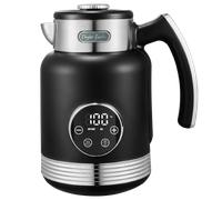 Taylor Swoden Asher Pro - Hervidor de agua retro de toque frío, 2,0 L, doble pared de acero inoxidable, 2200W, ajuste de temperatura(40-100 ℃), pantalla LED, mantener caliente 2 hora