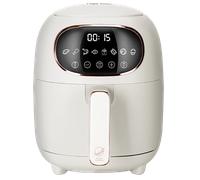 Taylor Swoden Ava - Freidora sin aceite, freidora de aire de 1300W, diseño compacto, 3L capacidad, pantalla LED táctil, 8 menús de cocinado preestablecidos. Cesta antiadherente. Color blanco.