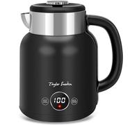 Taylor Swoden Hervidor de Agua Retro 1.7L de Acero Inoxidable Sin BPA Negro