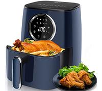 Taylor Swoden Marina - Freidora sin Aceite, 8 menús prestablecidos y modo manual, 1400W,Panel LED táctil, Air Fryer de 4,2 litros de capacidad, Cesta antiadherente,Libre de BPA, Color azul