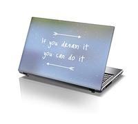 TaylorHe Dream It Do - Skin para Portátil de 15,6" y 15", Diseño con Texto "Dream It Do"