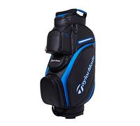 TaylorMade 2023 Deluxe Cart Bag (Negro/Azul)