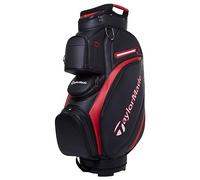 TaylorMade 2023 Deluxe Cart Bag (Negro/Rojo)