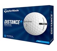 Taylormade Bola DE Golf Distance+, Blanco, Talla única