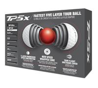 TaylorMade Golf 2024 Symbol TP5X - Pelotas de Golf de Palmera (una docena)