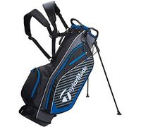 TaylorMade Pro Stand 6.0 Bolsa para Palos, Hombre, Negro/Gris/Azul, Talla Única