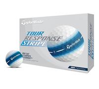TaylorMade Golf Tour Response Stripe Ball Blue Docena