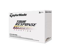 TaylorMade Golf Tour Response Stripe - Pelotas de práctica (24 unidades)