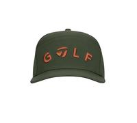 Taylormade Gorra de Golf 2026 Horizon Stock Verde Oliva Ajustable