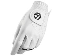 TaylorMade Guantes de Golf Stratus Tech para Mujer, Color Blanco, Talla M