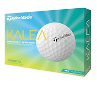 TaylorMade Kalea - Bola de Golf para Mujer, Color Blanco (1 dz)
