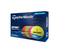 TaylorMade New Distance+ 2025 Bolas de Golf de Colores