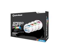 TaylorMade New SpeedSoft Ink 25, Pack Multicolor Bolas de Golf