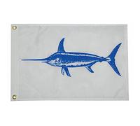 TaylorMade Products, Bandera de Pescador, pingüino de Pescado, Nailon, 30,48 cm x 45,72 cm, 4418, 12" x 18"