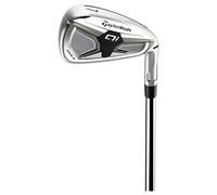 TaylorMade Qi Max Palo de golf Iron Mano derecha, 5-PWSW, 7, Senior, Graphite, REAX 55 HY/IR (KBS)