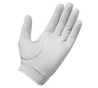 TaylorMade Stratus - Guantes de Golf para Hombre, Mano Derecha, Talla Grande, Color Blanco