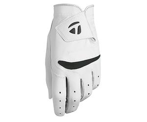 Taylormade Stratus Soft - Guante de Golf para Hombre, Color Blanco, Mediano